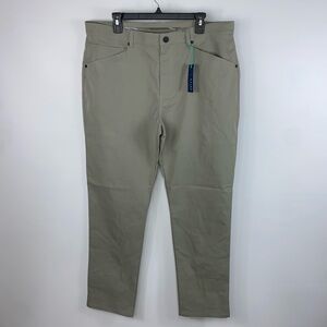 Myles Tour Pants Men’s Dusty Olive Performance Stretch Golf 38x32 New $138